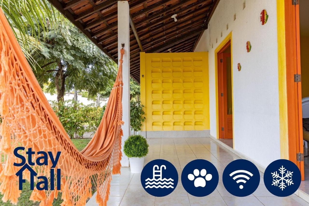 Casa Com 4Qts-Pet Friendly-Piscina Cond-Sh011 Appartement Praia dos Carneiros Buitenkant foto